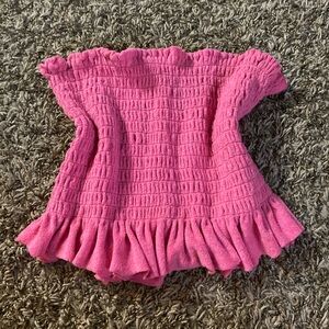 Pink beach top one size fits all